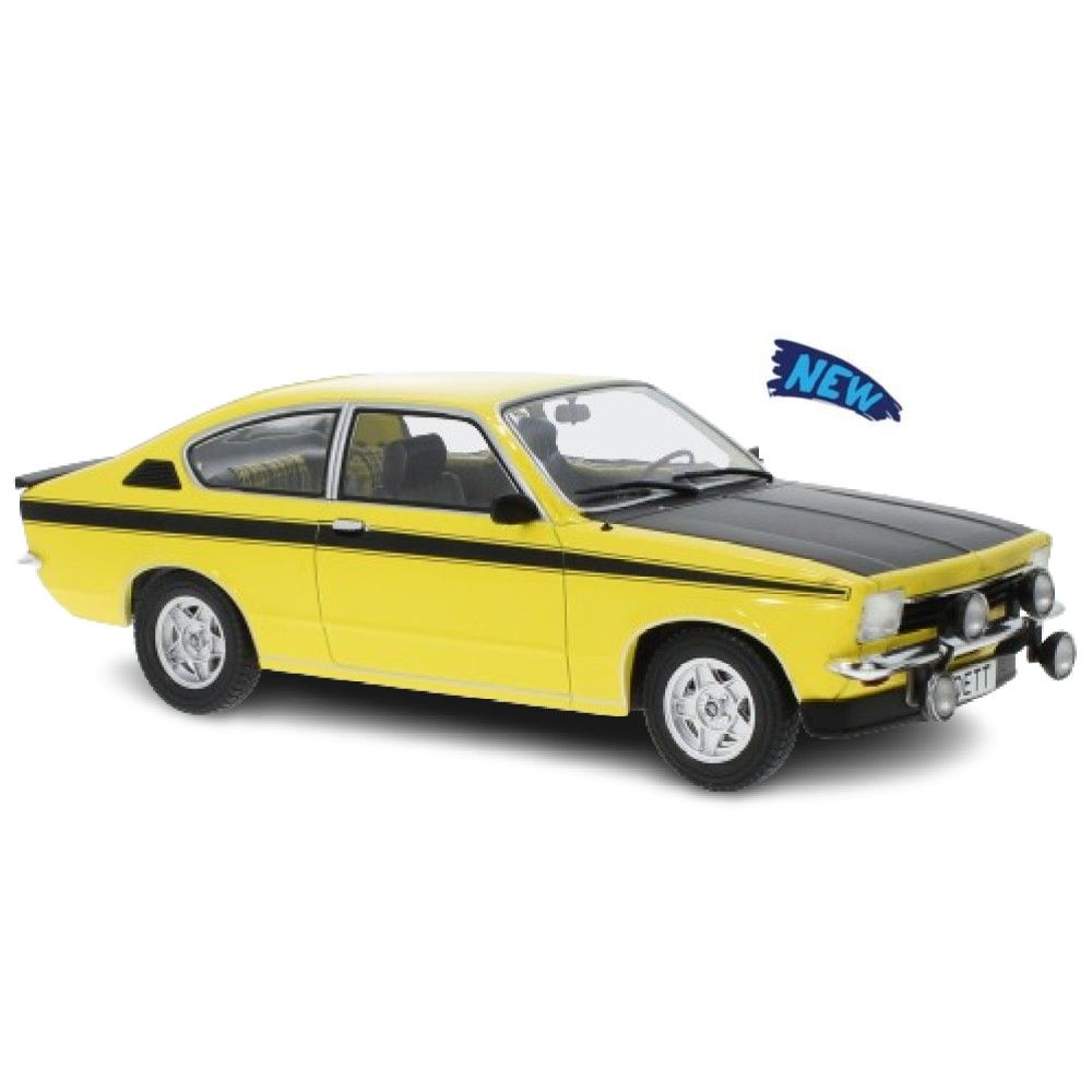 1/18 - Opel Kadett C Coupé, amarelo, 1975