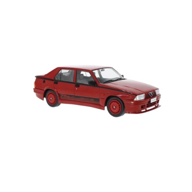 1/18 - Alfa Romeo 75 Turbo Evoluzione, vermelho, 1987