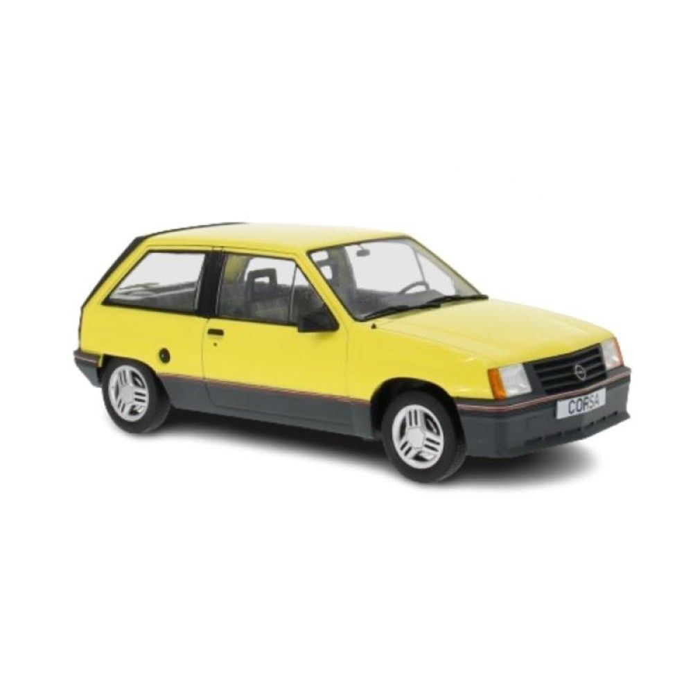 1/18 - Opel Corsa A SR, amarelo, 1983
