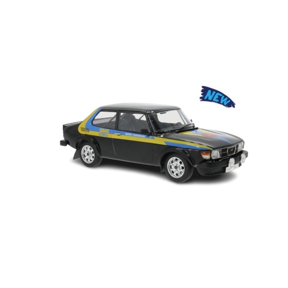 1/18 - Saab 99 Turbo, preto, 1977