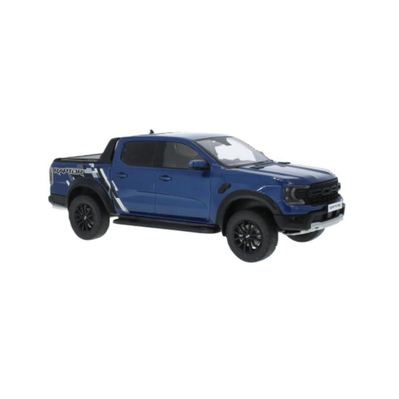 1/18 - Ford Ranger Raptor, azul, 2023