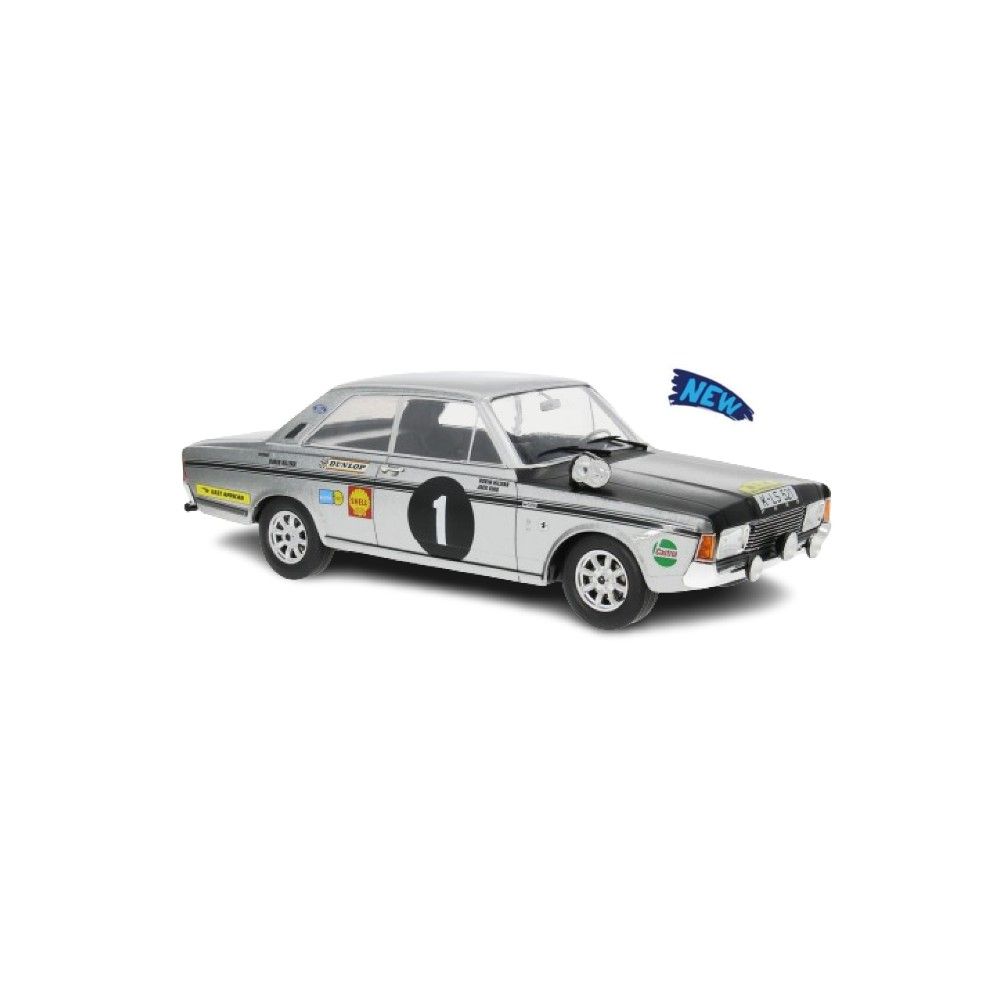 1/18 - Ford 20M RS (P7b), Rally WM, East African Safari Rally, #1 R.Hillyar/J.Aird, 1969