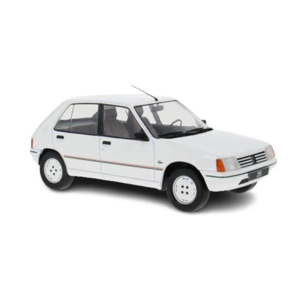 1/18 - Peugeot 205, branco, 1984