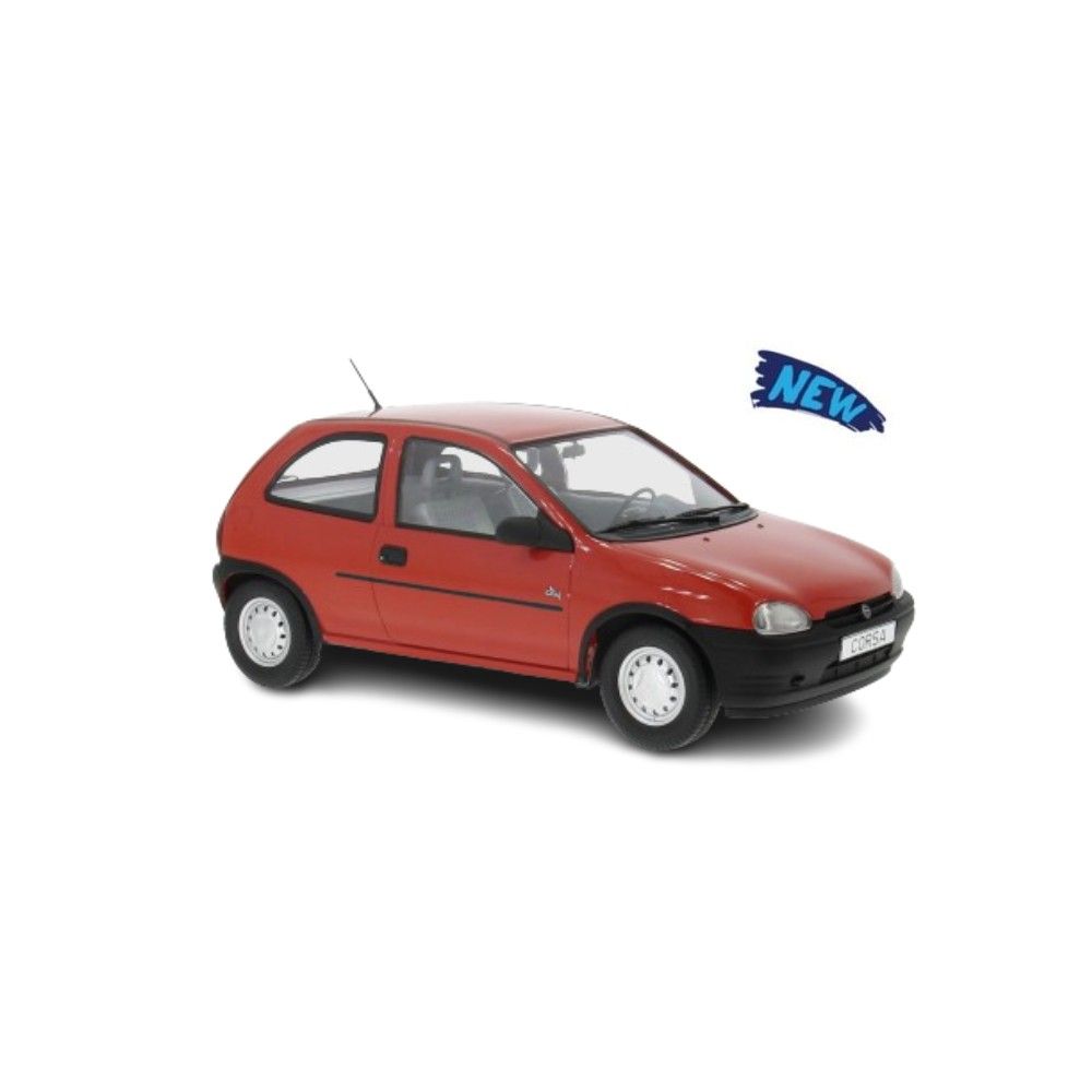 1/18 - Opel Corsa B, vermelho, 1993
