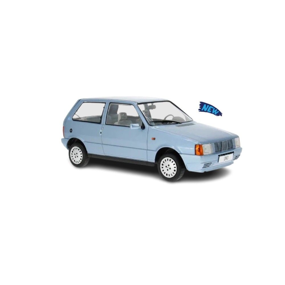 1/18 - Fiat Uno Elba, azul, 1984