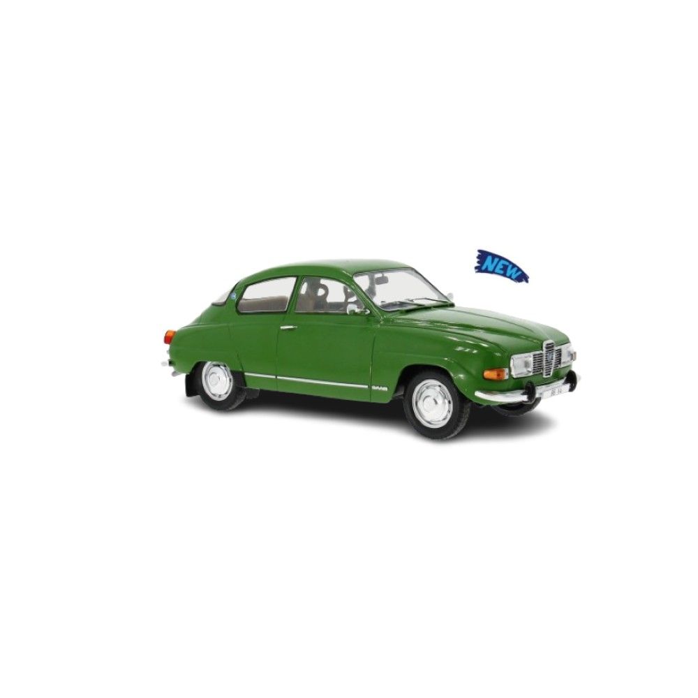 1/18 - Saab 96 V4, verde escuro, 1970