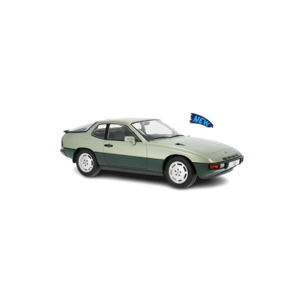 1/18 - Porsche 924 Turbo, verde claro / verde escuro, 1979