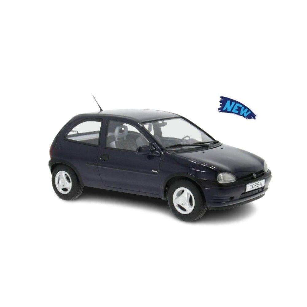 1/18 - Opel Corsa B Atlanta, azul escuro, 1993