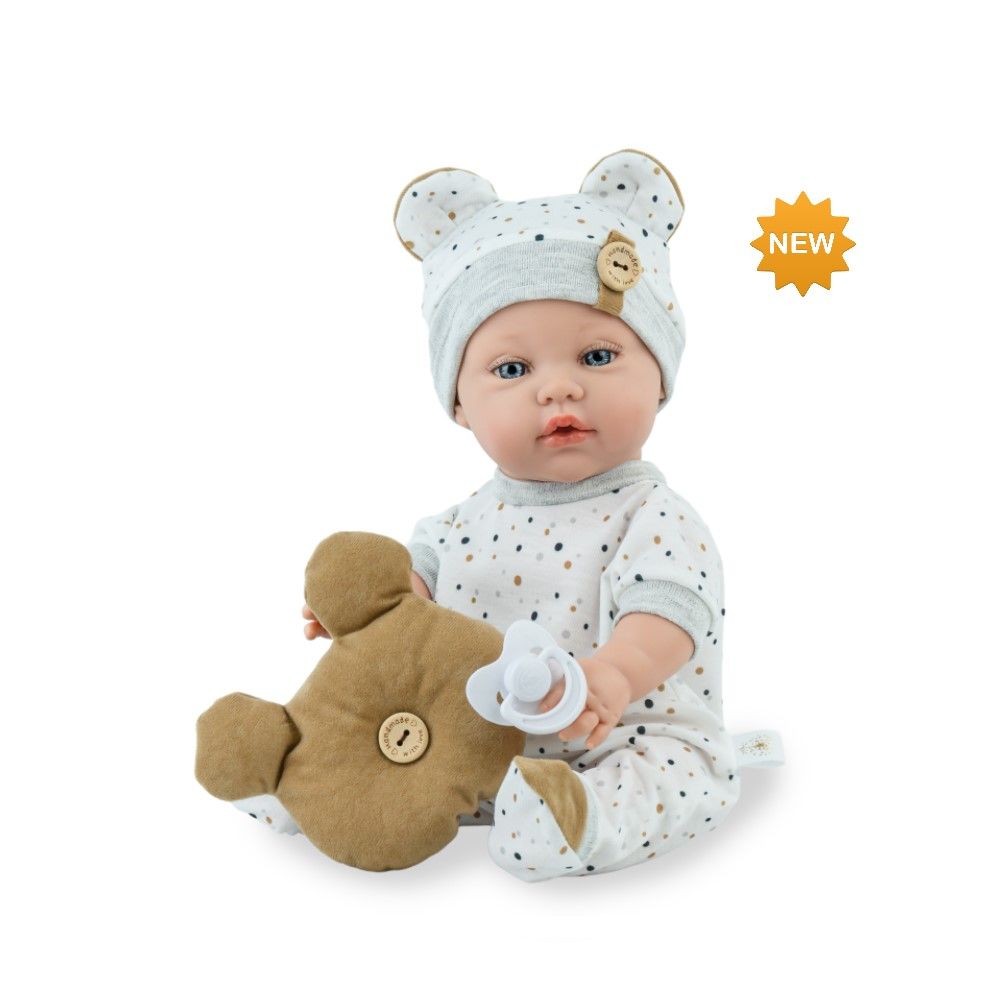 Tito com Urso - 38cm (em saco)