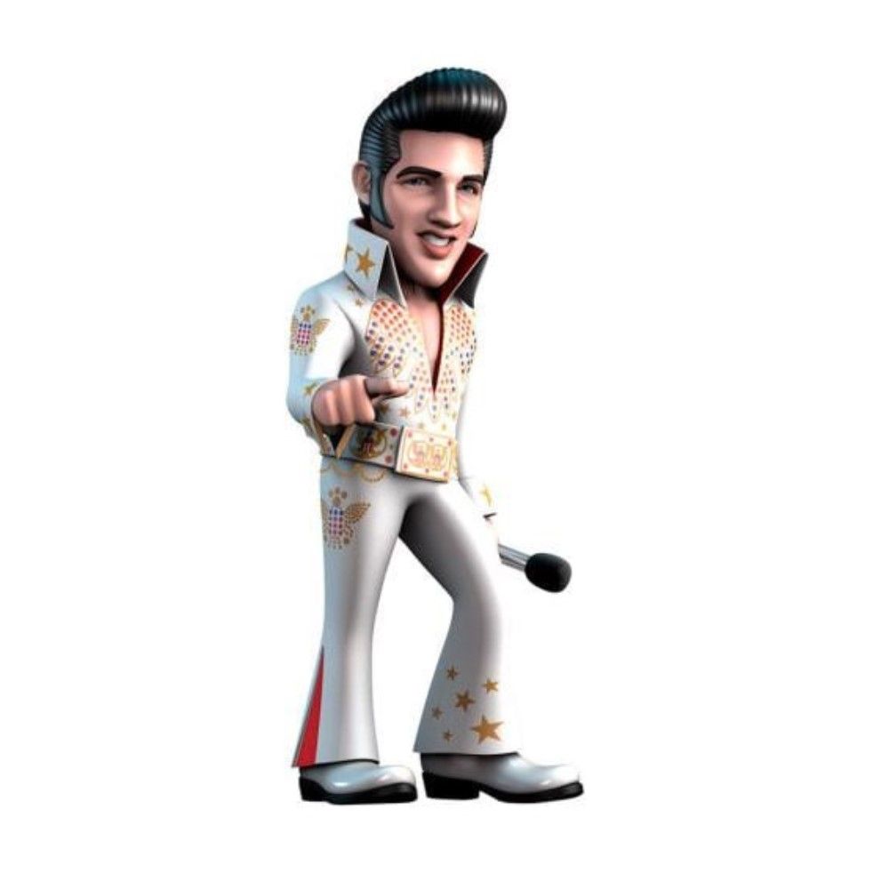 Fig.12cm Elvis Fato branco