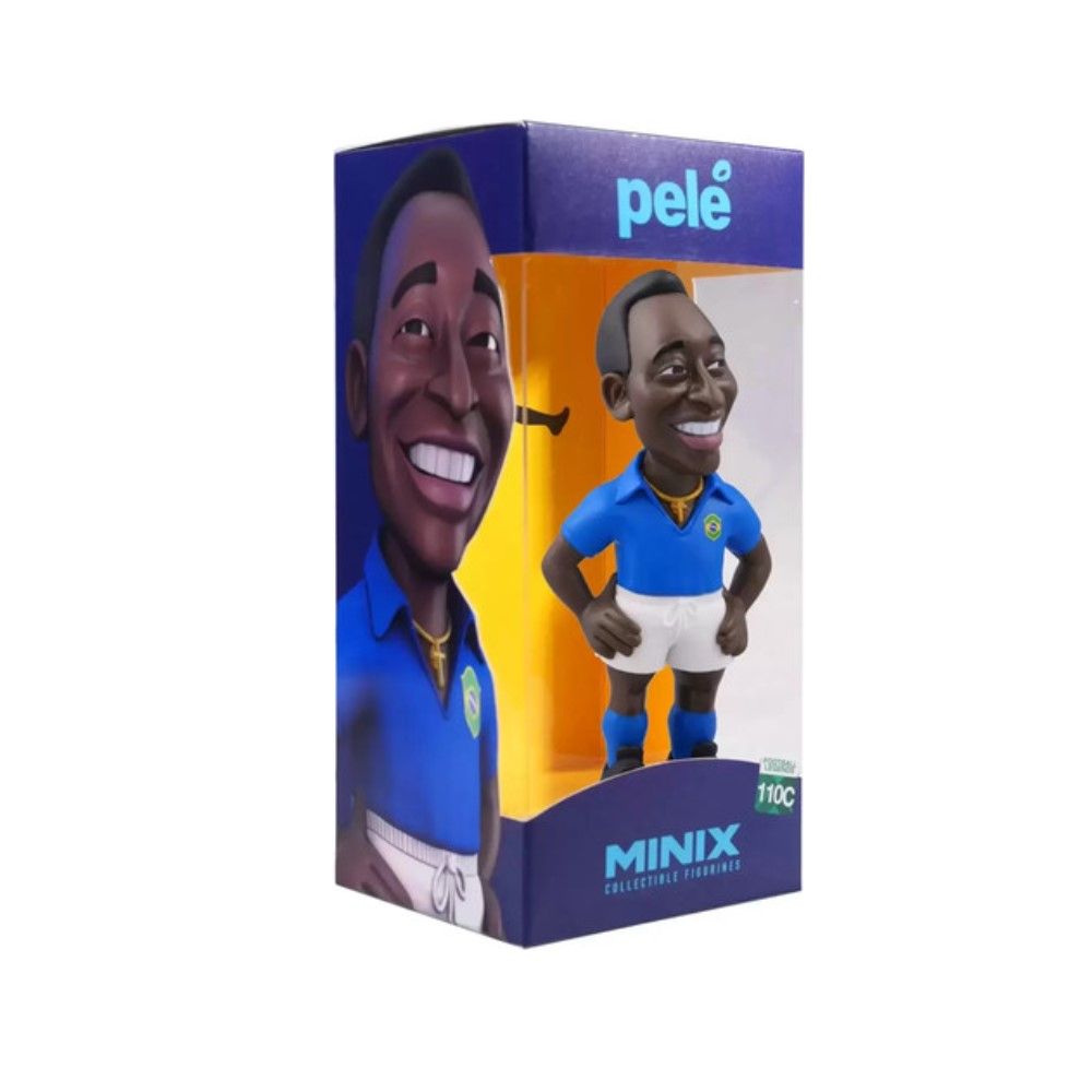 Fig.12cm Brasil - Pelé #10 (equipamento alternativo)