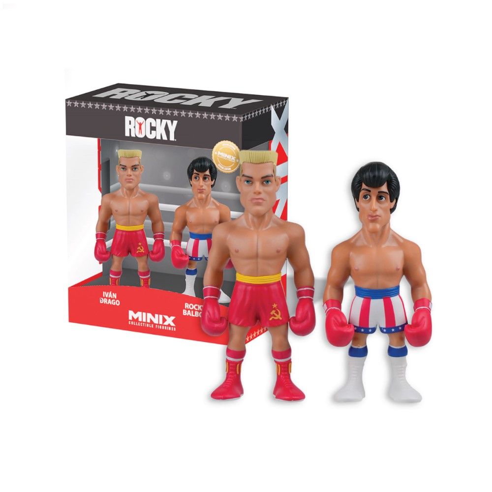 Fig.12cm Rocky - Pack Ivan Drago & Rocky Balboa