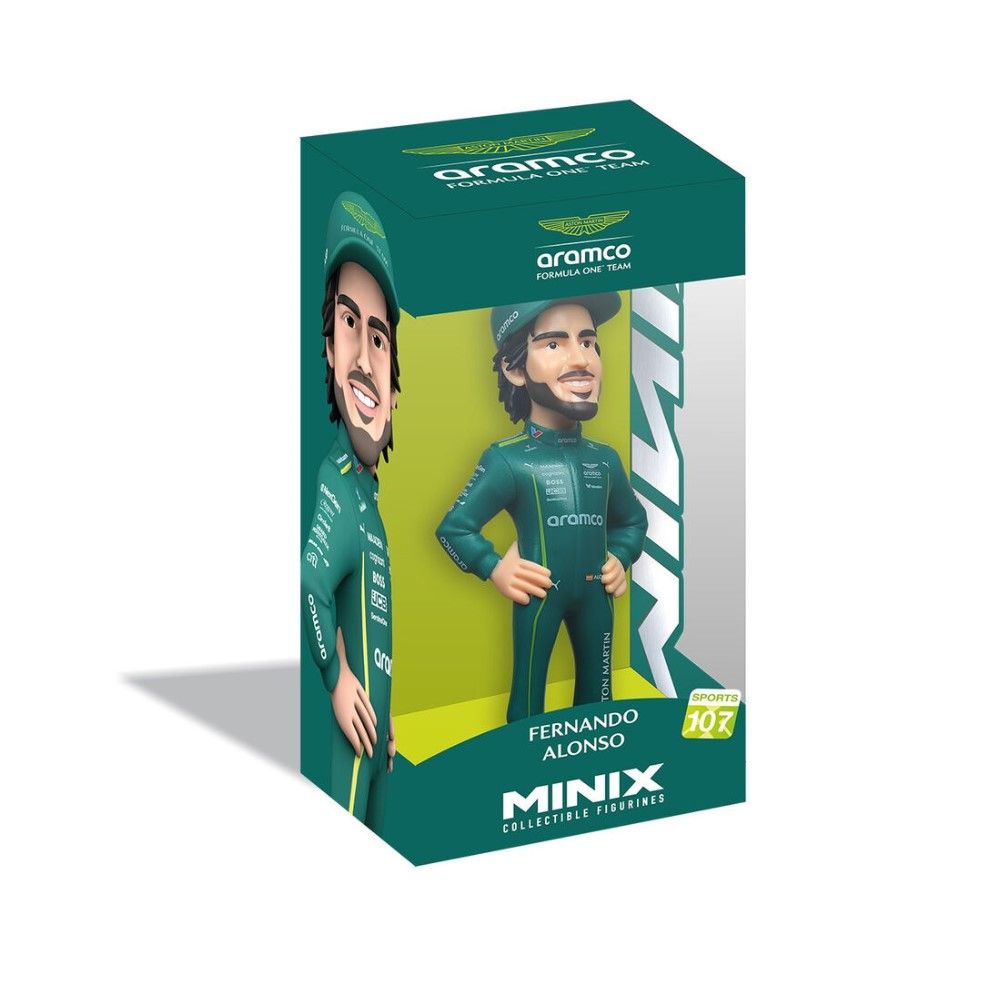 Fig.12cm Fórmula 1 Aston Martin Fernando Alonso