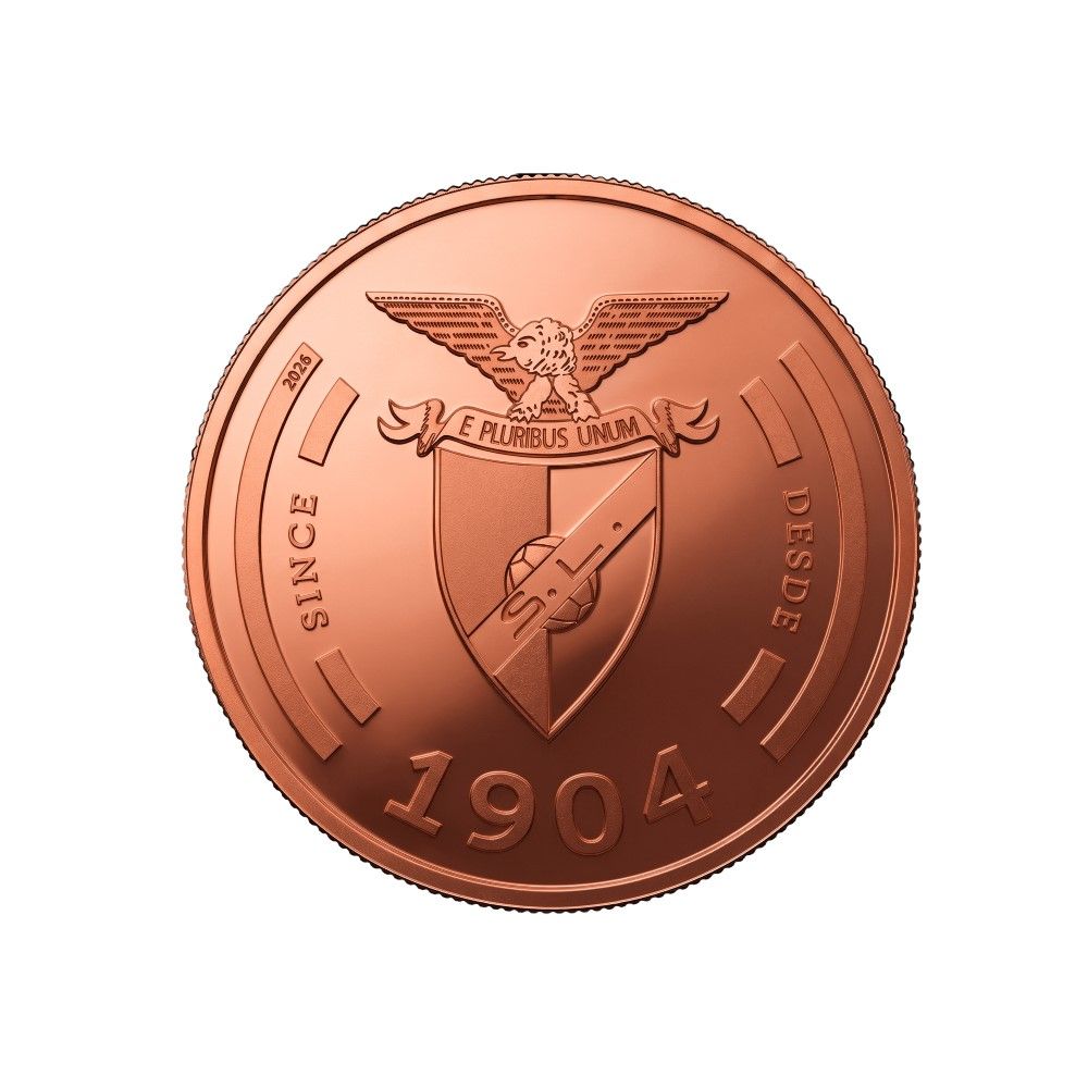 SLBenfica - Moeda com Águia , Bronze