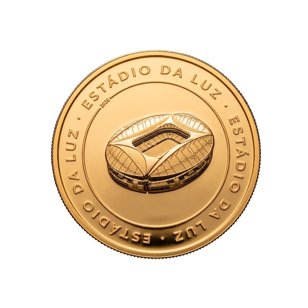 SLBenfica - Moeda Estádio da Luz, Ouro