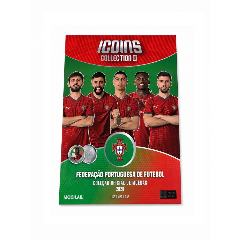 ICoins - Album c/ 11 Moedas Icoins II