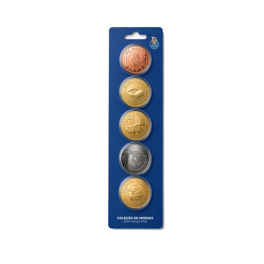 FCPorto - Pack de 5 Moedas
