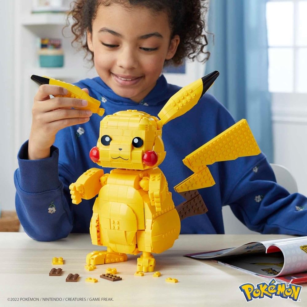 Mega Set de Construção Pikachu (825 pcs)