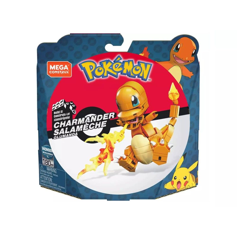 Set Mega Construção Charmander (180 pcs)