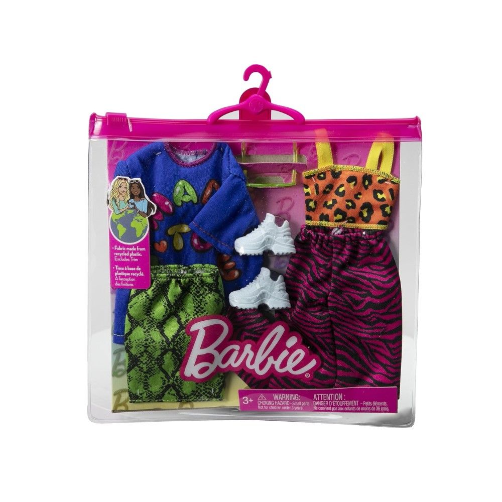 Roupas e acessórios da Barbie