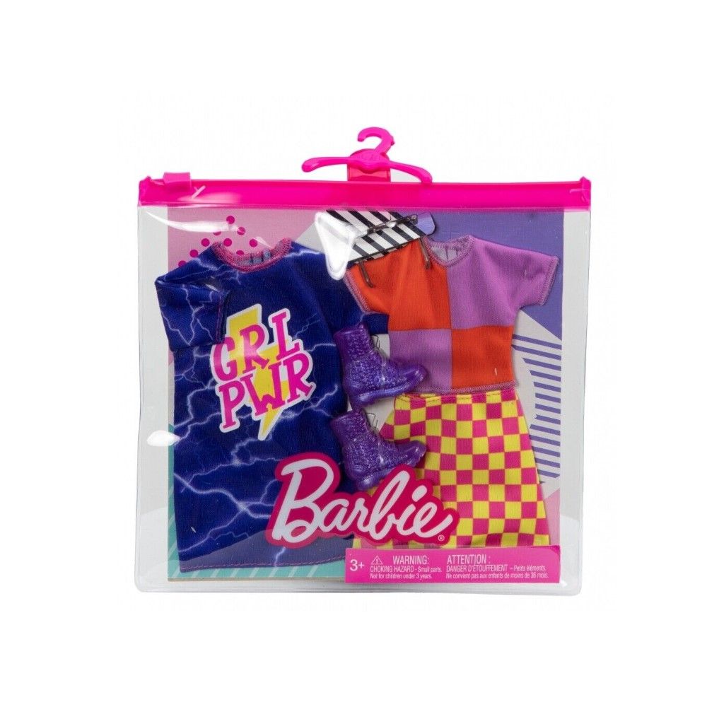 Roupas e acessórios da Barbie