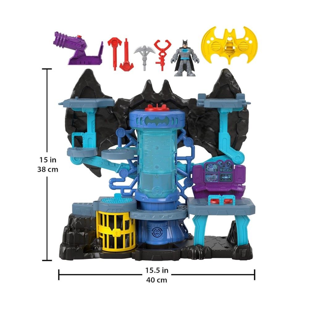 Playset Batcaverna com Luz e Sons
