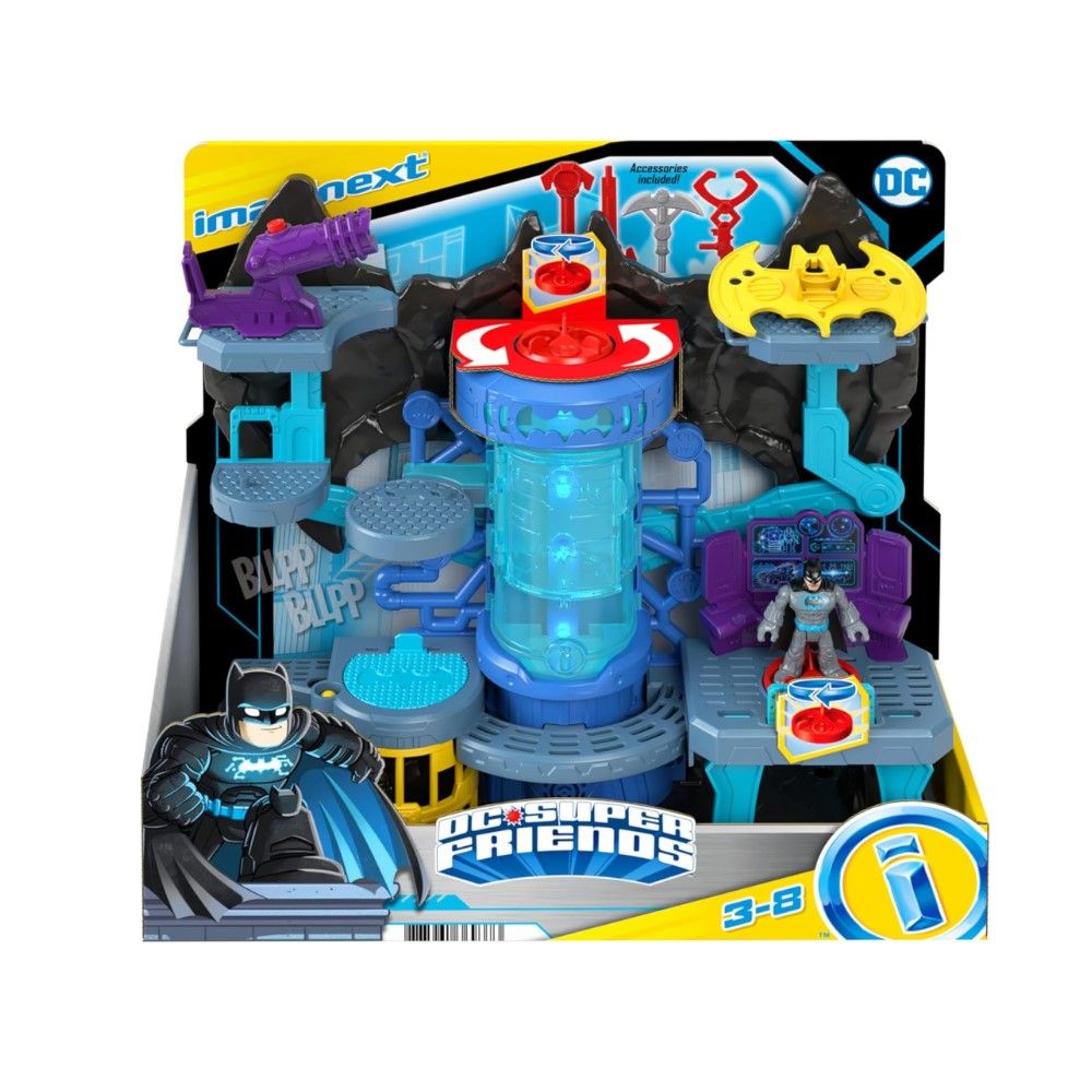 Playset Batcaverna com Luz e Sons