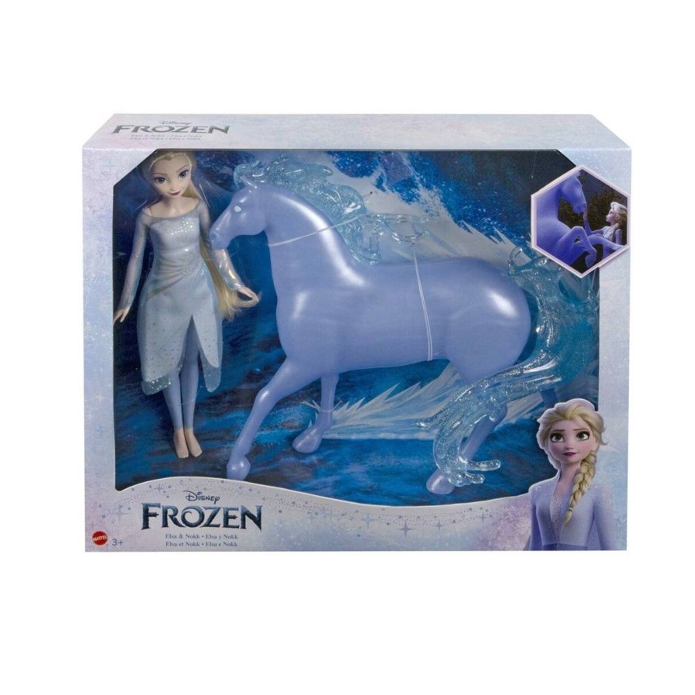 Frozen com o seu Cavalo Nokk
