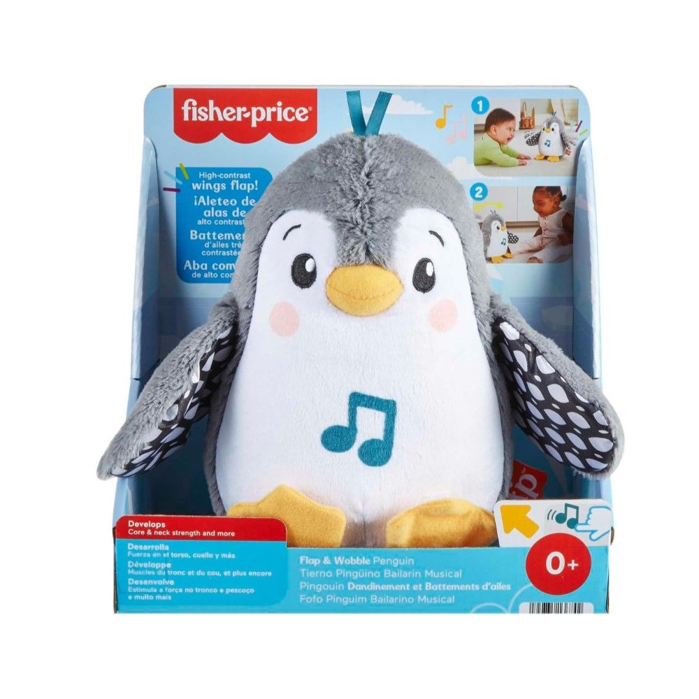 Pinguim Anda e Bate as Asas