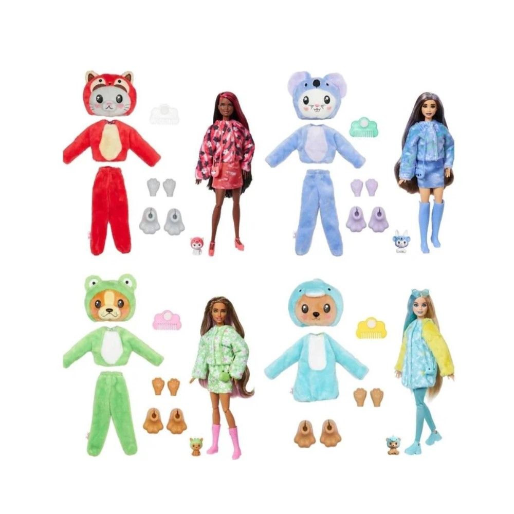 Sortido Barbie Disfarce de Animal