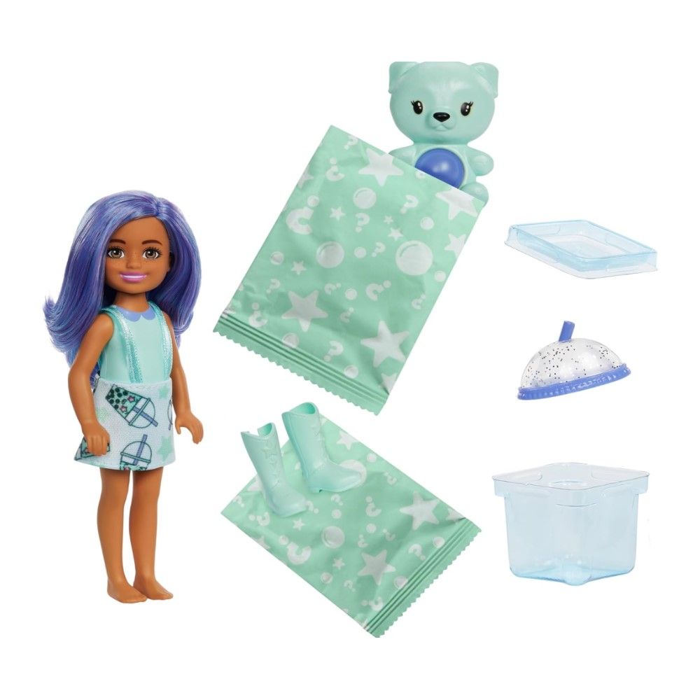 Sortido Barbie Chelsea Pop Boneca com cheiros de chá diferentes