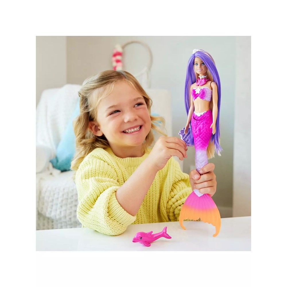 Barbie Sereia Malibu Muda de Cor