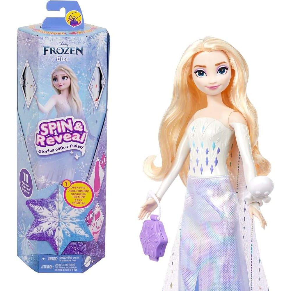 Cápsula surpresa da Elsa com acessórios