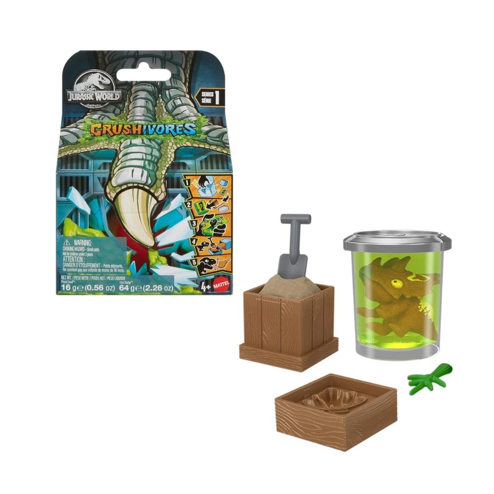 Sortido Crushivores Jurassic World