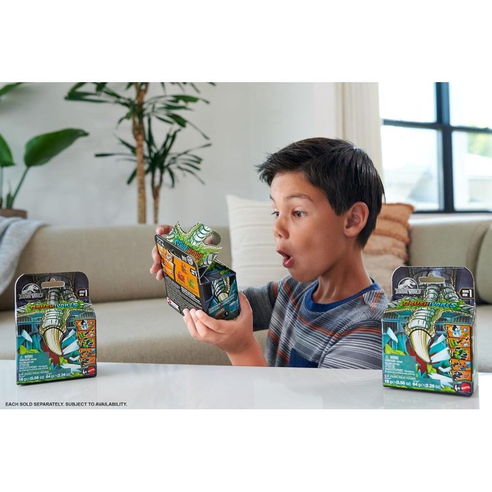 Sortido Crushivores Jurassic World
