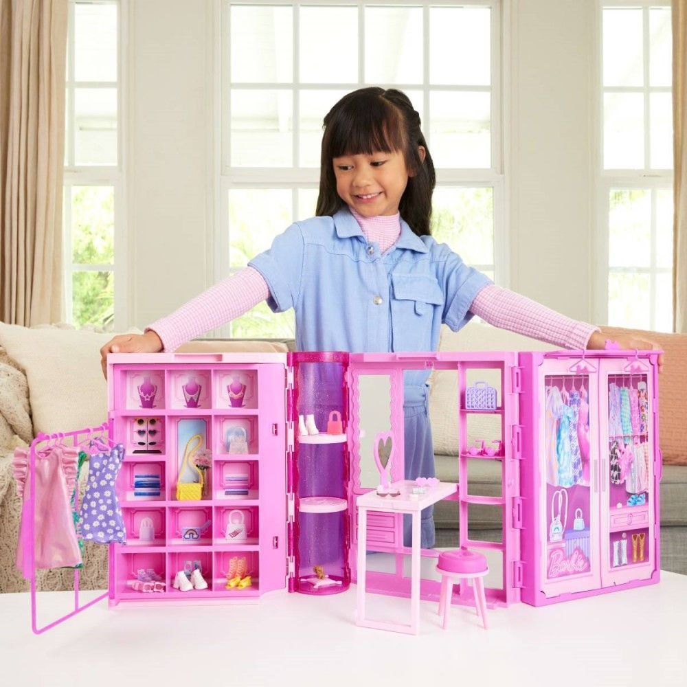 Armário de Sonhos da Barbie com Acessórios