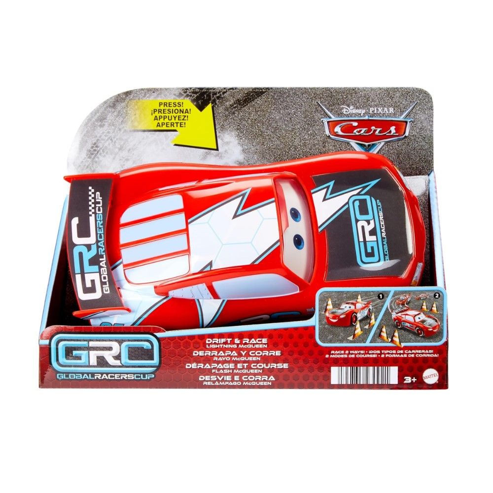 Carrinho Mattel Cars Global Racers Cup Drift & Race: Lightning McQueen