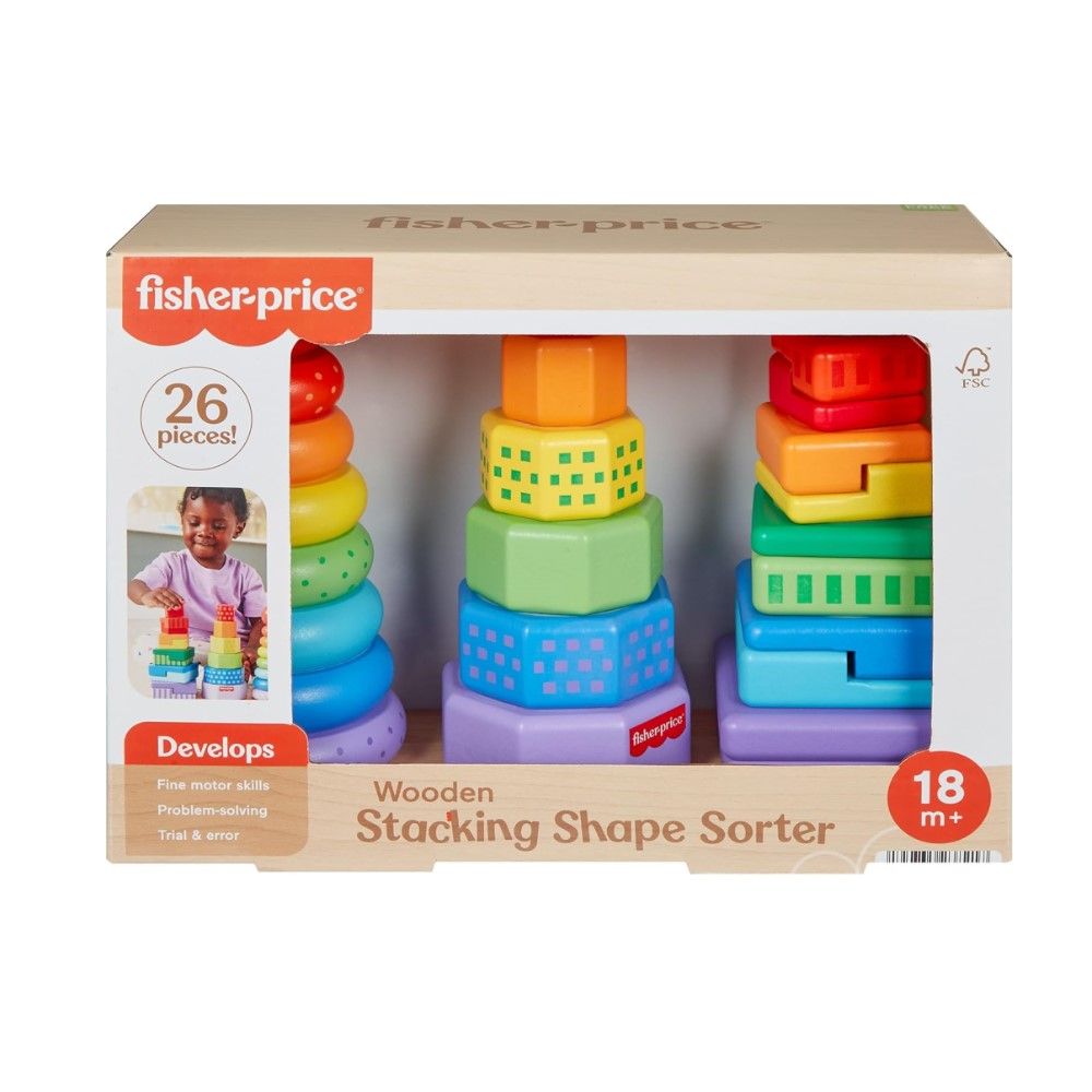 Conjunto de Torre de Blocos Empilháveis