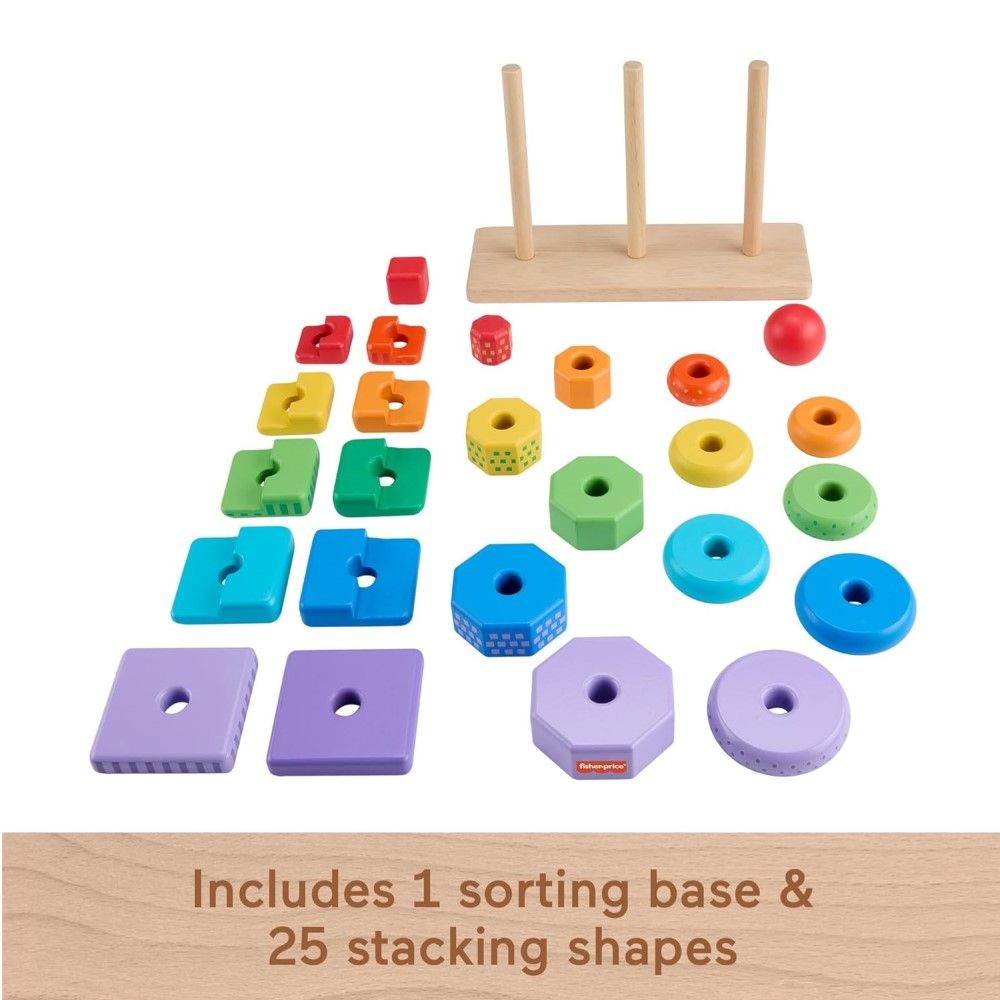Conjunto de Torre de Blocos Empilháveis