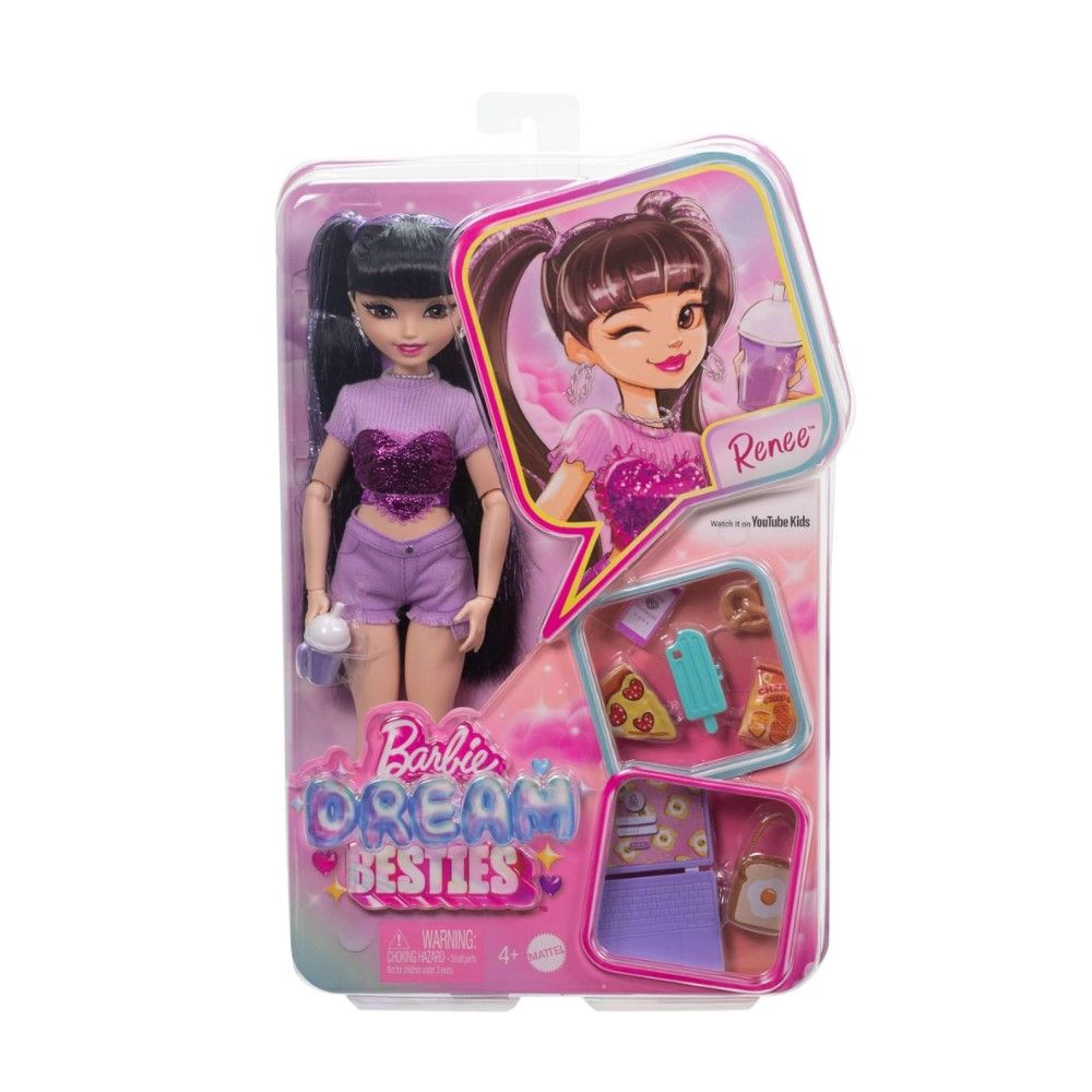 Barbie Renee Dream Besties com Acessórios