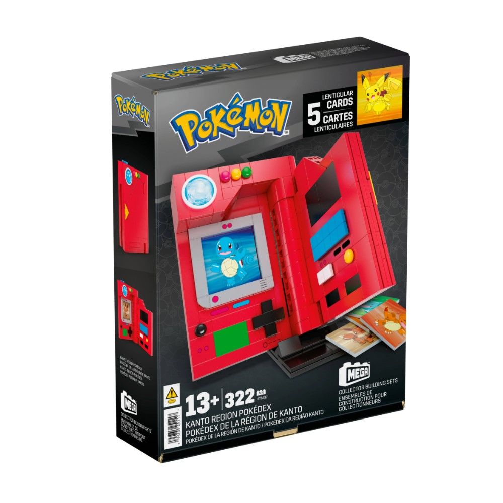 Construção Pokédex Região de Kanto (322 pcs)