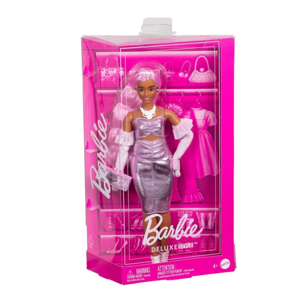 Barbie Estilo Deluxe Cabelo Rosa #1