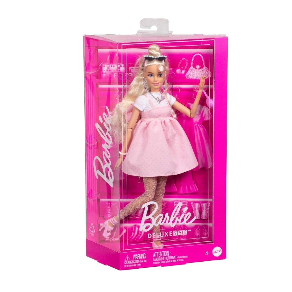 Barbie Estilo Deluxe Cabelo Rosa #3