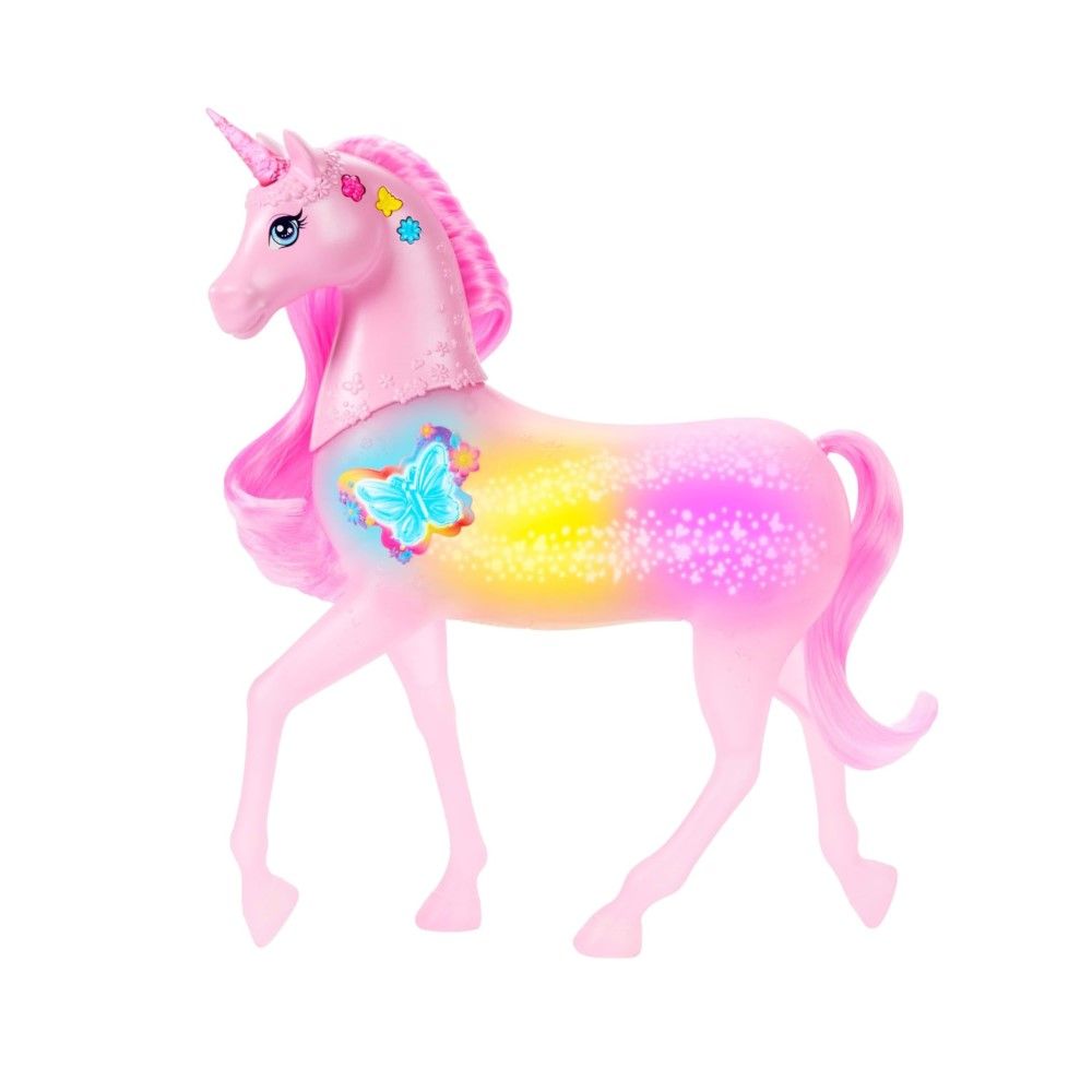Unicórnio da Barbie com luz e sons