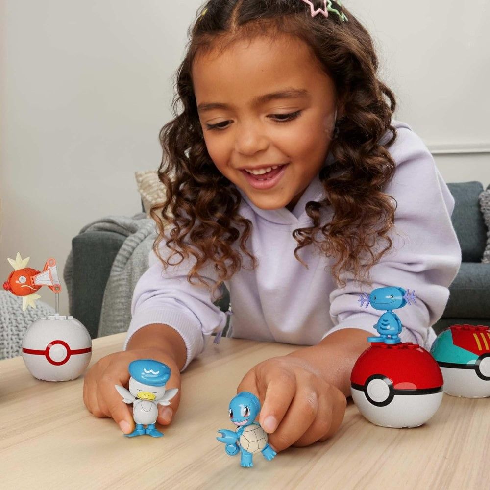 Construção Pokémon de Tipo Água (79 pcs)