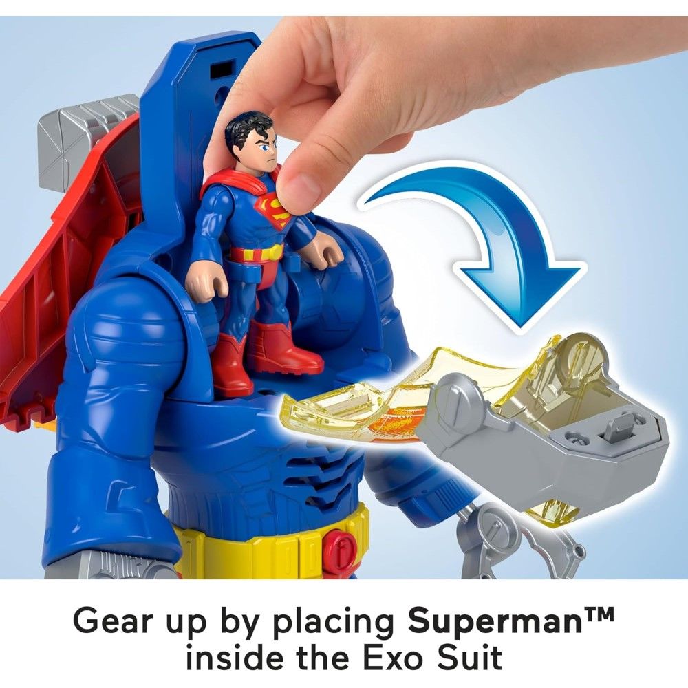 Robô Super Homem com Luz e Sons