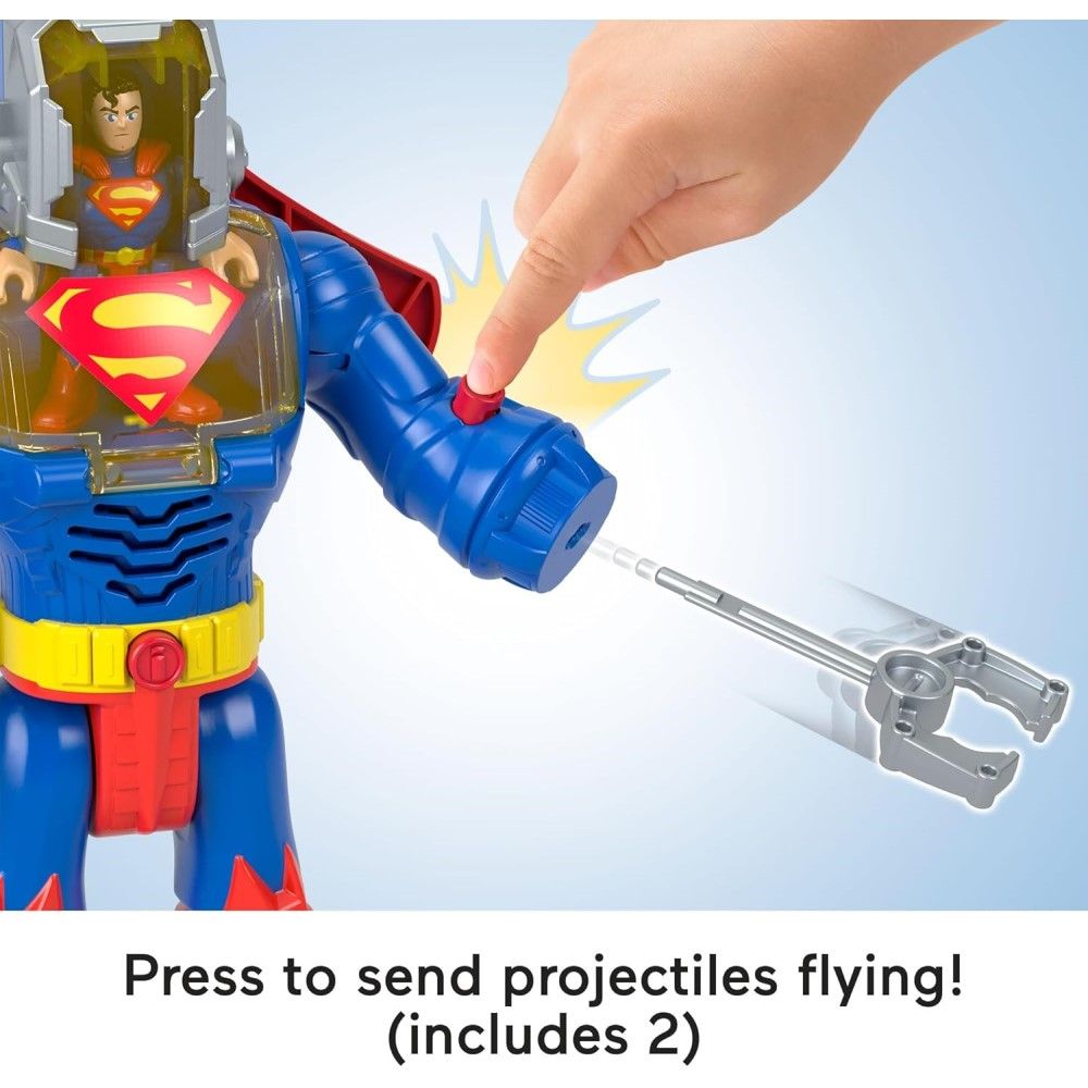 Robô Super Homem com Luz e Sons