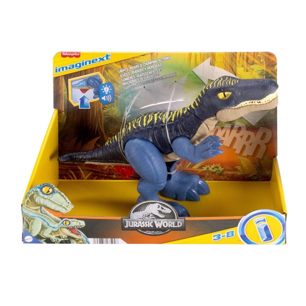 Jurassic World Dinossauro Baryonyx com Luz e Sons