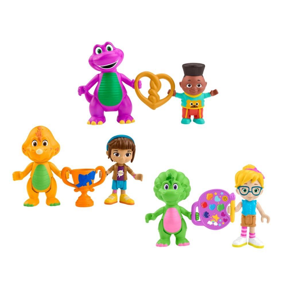 Sortido de Figura Barney e os Seus Amiguitos