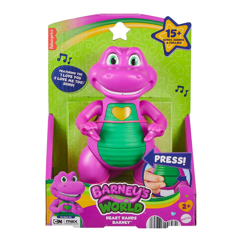 Barney Roxo com Luz e Sons